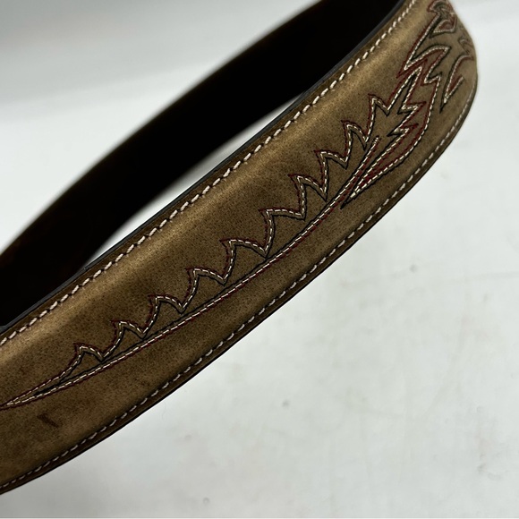 Cody James Leather Stitching Belt Size 34 - Picture 8 of 8